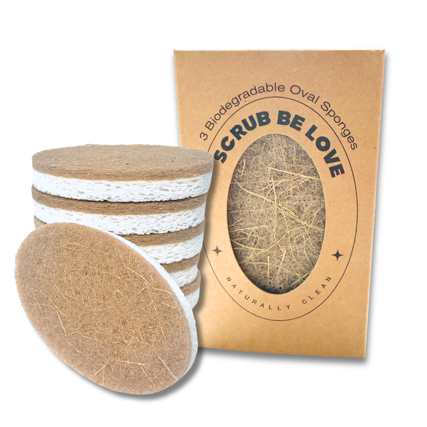 Plant-Based Kitchen Sponge | For Toxic-Free Living