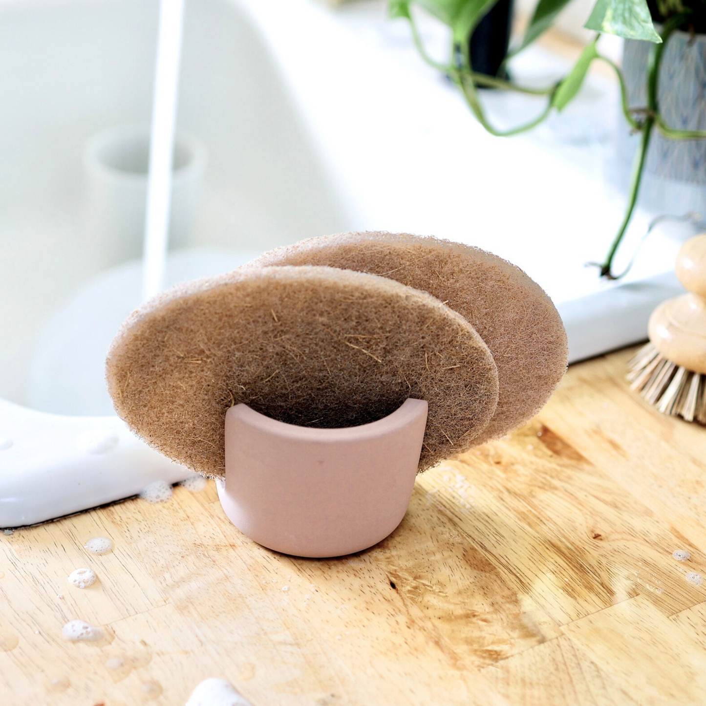 6pk Coconut Coir Scrub Pads